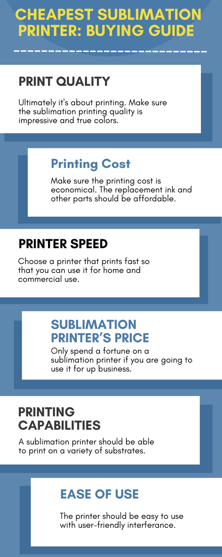 5 Cheapest Sublimation Printer Reviews [Affordable Picks in 2024]