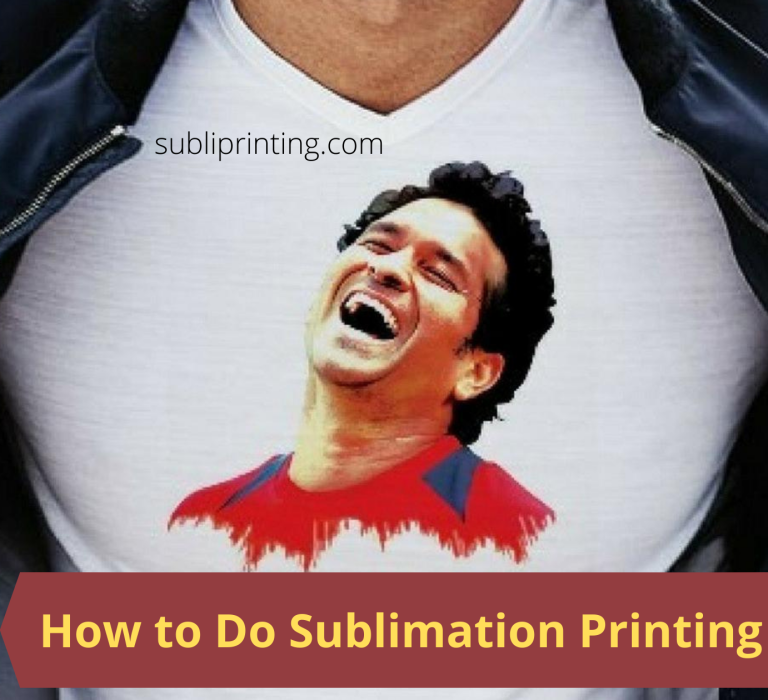 How to do sublimation printing