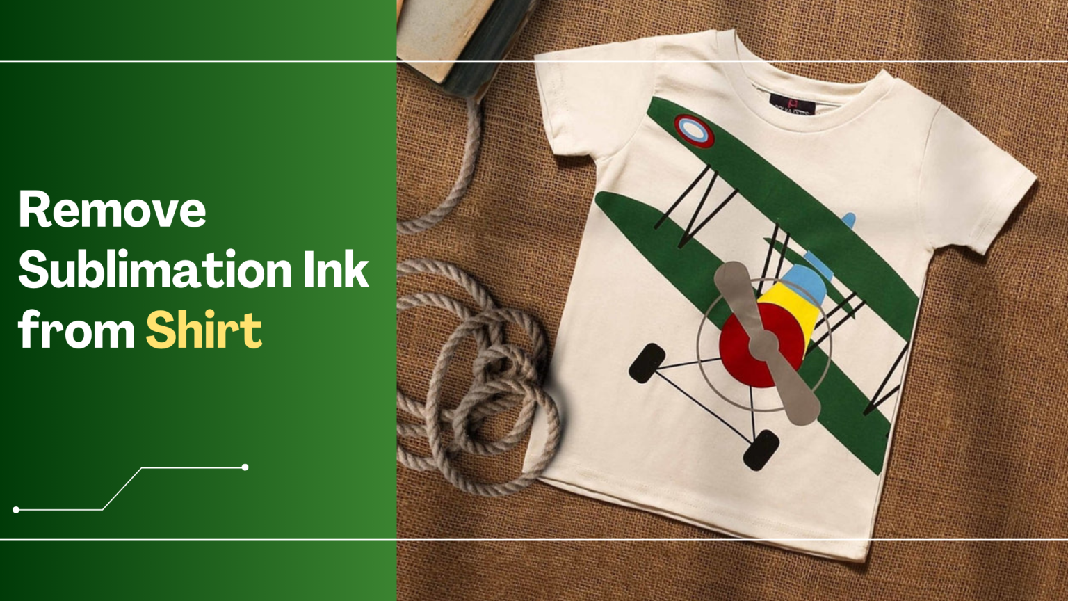 How to Remove Sublimation Ink from Shirts, Mugs, Tumblers