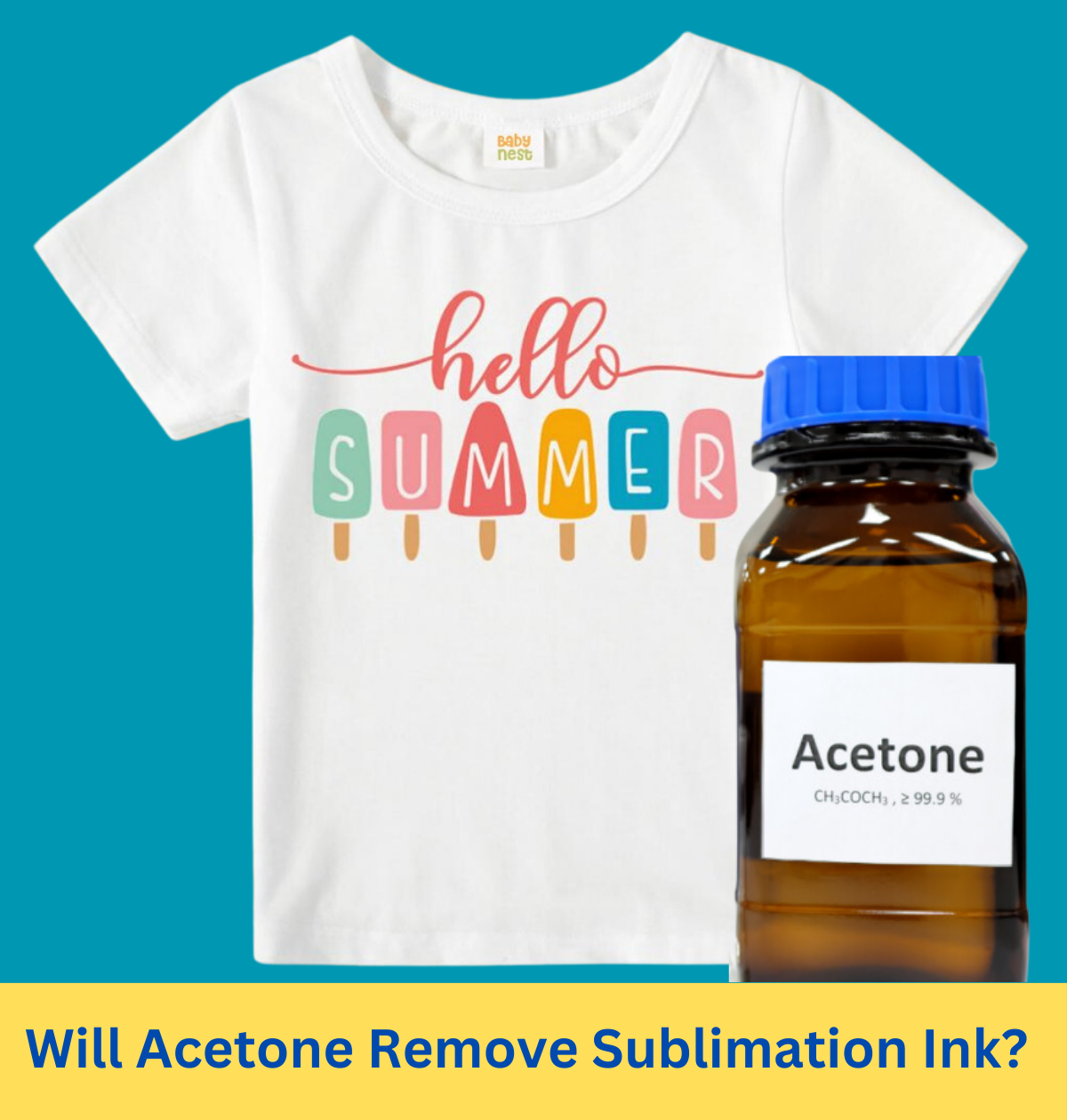 Will Acetone Remove Sublimation Ink? Truth Revealed