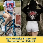 how to make ink permanent on fabric