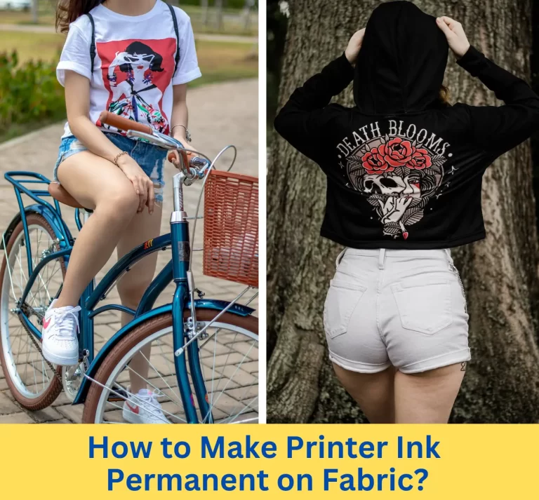 how to make ink permanent on fabric