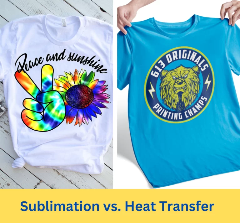sublimation print vs heat transfer