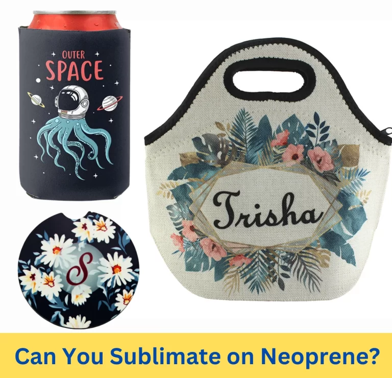 can you sublimate on neoprene