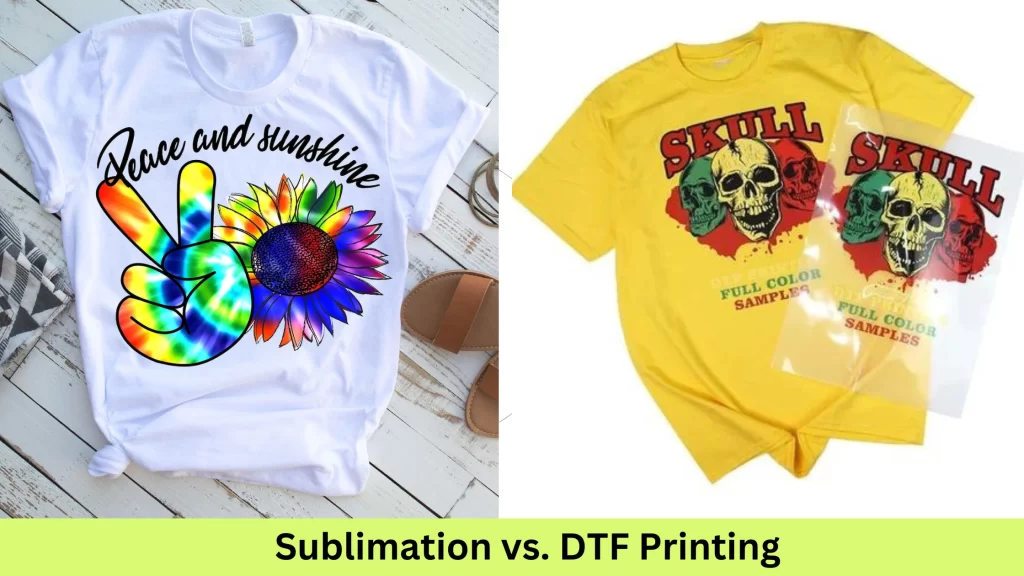 dtf vs sublimation