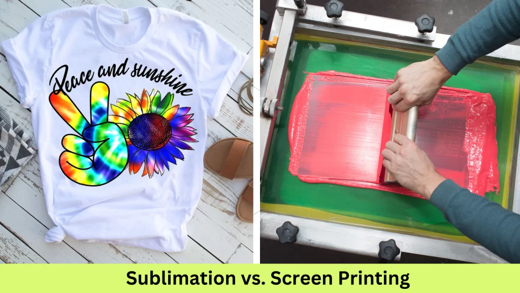 sublimation vs screen printing