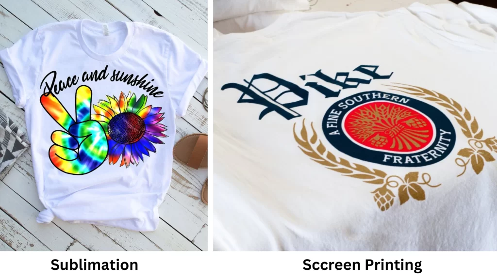what lasts longer sublimation or screen printing