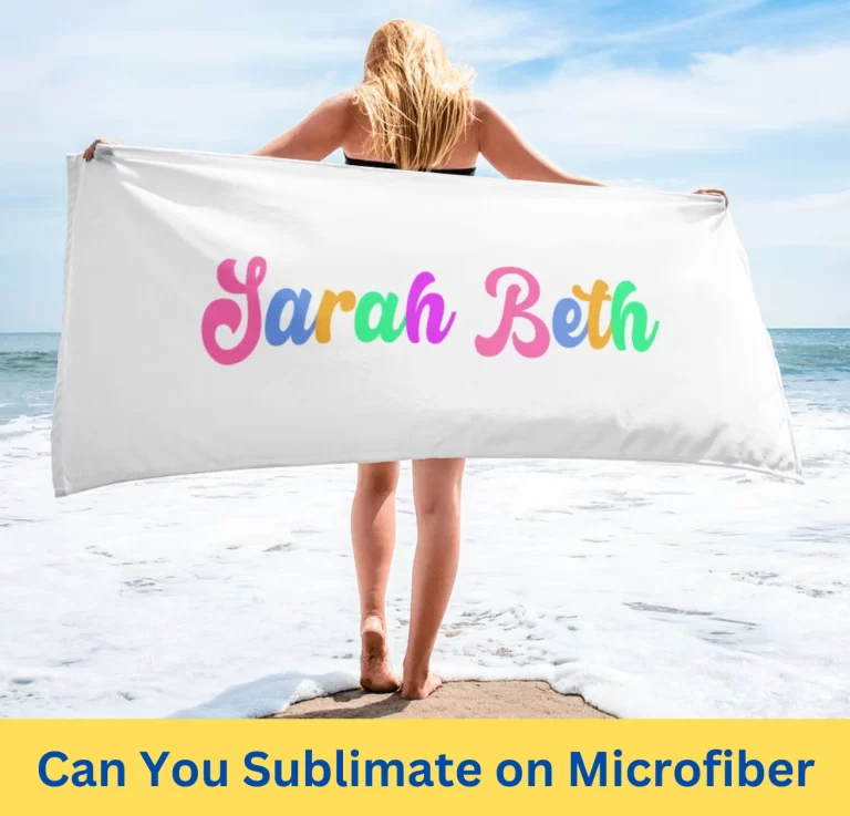 can you sublimate on microfiber towels